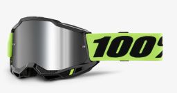 ACCURI 2 100% - USA okuliare žlté - zrkadlové strieborné plexi, detské