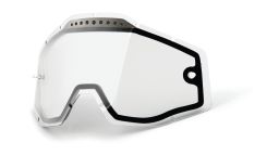 Plexi Dual Racecraft/Accuri/Strata, 100% (číre Vented, Anti-fog)