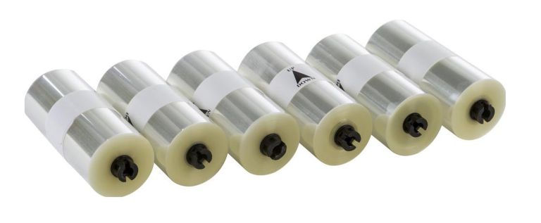 Náplň Roll Off FOCUS/ZONE 2019, výška valčeka 45 mm, FLY RACING (sada 6 ks)