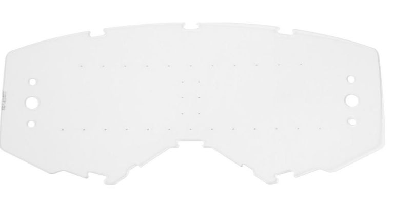 Plexi Roll Off FOCUS/ZONE, FLY RACING (číre)