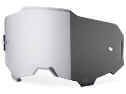 Plexi ARMEGA, 100% (strieborné chróm, Anti-fog)