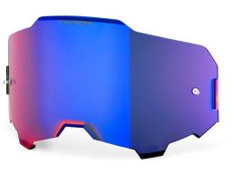 Plexi ARMEGA, 100% (HIPER modré chrómové, Anti-fog)