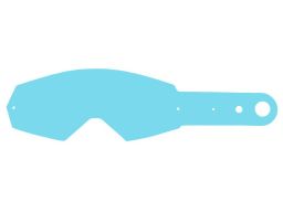 Strhávacou sľudy plexi pre okuliare OAKLEY radu MAYHEM, Q-TECH (10 vrstiev v balenie, číre)