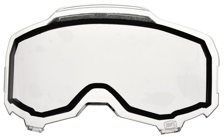 Plexi ARMEGA 100% (číre& vented DUAL, Anti-fog)