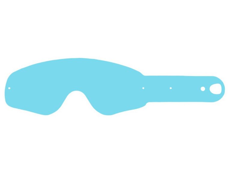 Strhávacou sľudy plexi pre okuliare OAKLEY radu CROWBAR, Q-TECH (50 vrstiev v balenie, číre)