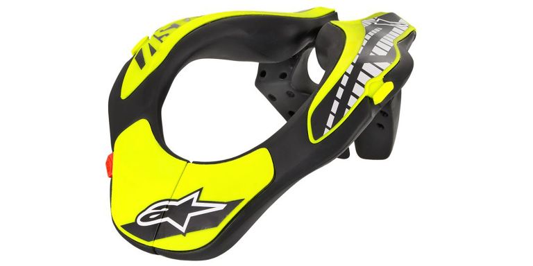 Krčnej chránič NECK SUPPORT YOUTH, ALPINESTARS, detský (žltý fluo/černý, veľ. UNI) 2026