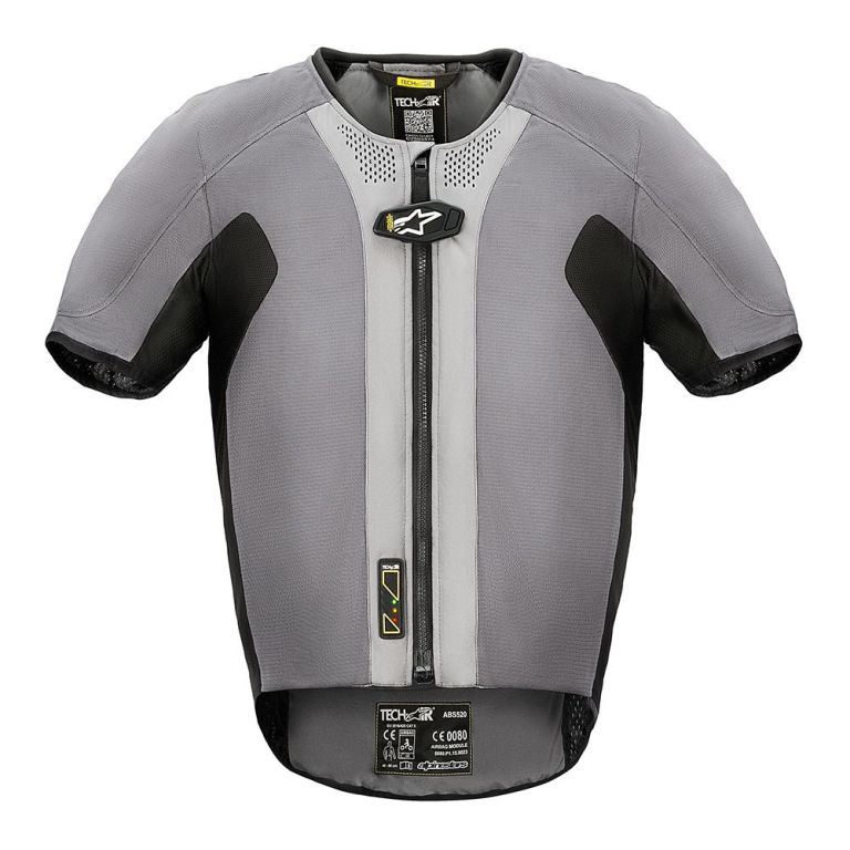 Airbagová vesta TECH-AIR®5 system, ALPINESTARS (šedá/černá)