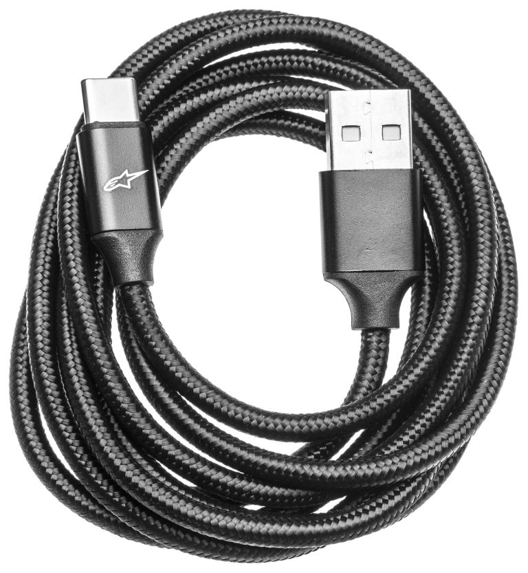 Náhradné kábel nabíjanie pomocou USB-C pre airbagové systémy TECH-AIR®10/3/OFF-ROAD/7X/5 PLASMA/MX, ALPINESTARS
