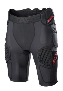 šortky pod nohavice BIONIC pre, ALPINESTARS (černá/červená) 2026