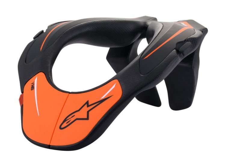 Krčnej chránič NECK SUPPORT YOUTH, ALPINESTARS, detský (černá/oranžová, veľ. UNI) 2026