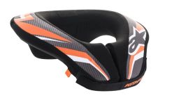 Nákrčník SEQUENCE YOUTH, ALPINESTARS, detský (černá/oranžová/bílá) 2026