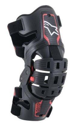 Kolenní ortézy BIONIC 5 S, ALPINESTARS, detské (černá/červená, pár) 2026