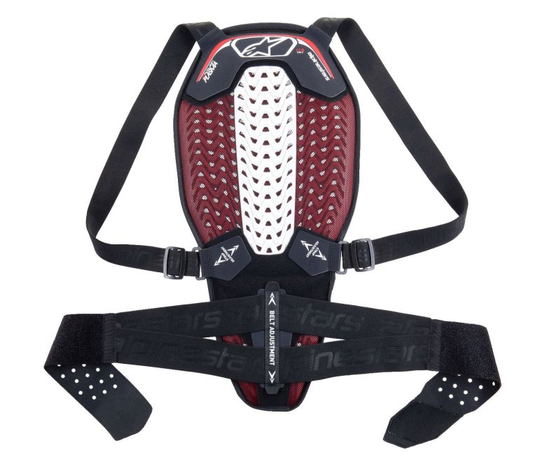 Chrbticový chránič NUCLEON PLASMA, ALPINESTARS (černá/bílá/červená) 2026