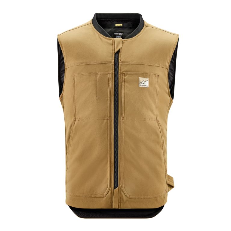 Airbagová vesta TECH-AIR®3 V2 CANVAS system, ALPINESTARS (béžová) 2026