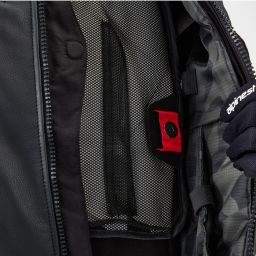Airbagová vesta TECH-AIR®3 V2 LEATHER system, ALPINESTARS (čierna) 2026