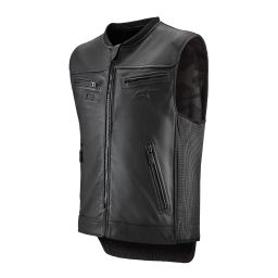 Airbagová vesta TECH-AIR®3 V2 LEATHER system, ALPINESTARS (čierna) 2026
