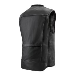Airbagová vesta TECH-AIR®3 V2 LEATHER system, ALPINESTARS (čierna) 2026