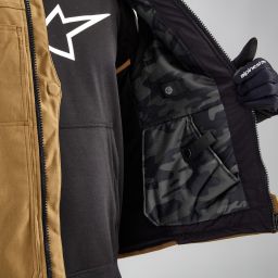 Airbagová vesta TECH-AIR®3 V2 CANVAS system, ALPINESTARS (béžová) 2026