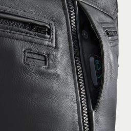 Airbagová vesta TECH-AIR®3 V2 LEATHER system, ALPINESTARS (čierna) 2026