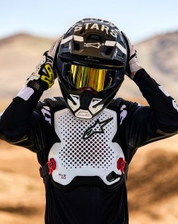 Airbagová vesta TECH-AIR®MX PLASMA system, ALPINESTARS (bílá/černá/červená) 2026