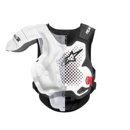 Airbagová vesta TECH-AIR®MX PLASMA system, ALPINESTARS (bílá/černá/červená) 2026