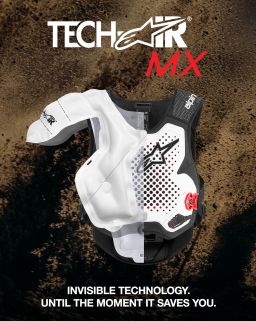 Airbagová vesta TECH-AIR®MX PLASMA system, ALPINESTARS (bílá/černá/červená) 2026