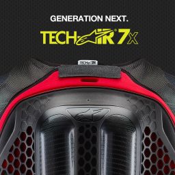 Airbagová vesta TECH-AIR®7X system, ALPINESTARS (černá/červená) 2026