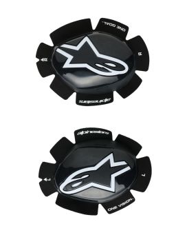 Slidery GP PLUS, ALPINESTARS (černé/bílé) 2026