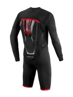 Airbagová vesta TECH-AIR®10 V2 RACE system, ALPINESTARS (černá/červená/šedá) 2026