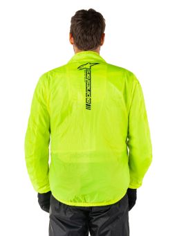 Bunda HURRICANE RAIN 2, ALPINESTARS (žltá fluo) 2026