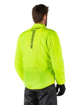 Bunda HURRICANE RAIN 2, ALPINESTARS (žltá fluo) 2026