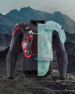 Airbagová vesta TECH-AIR®OFF-ROAD system, ALPINESTARS (černá/červená) 2026