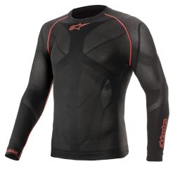 Termotriko s dlhým rukávom RIDE TECH SUMMER, ALPINESTARS (černá/červená) 2026