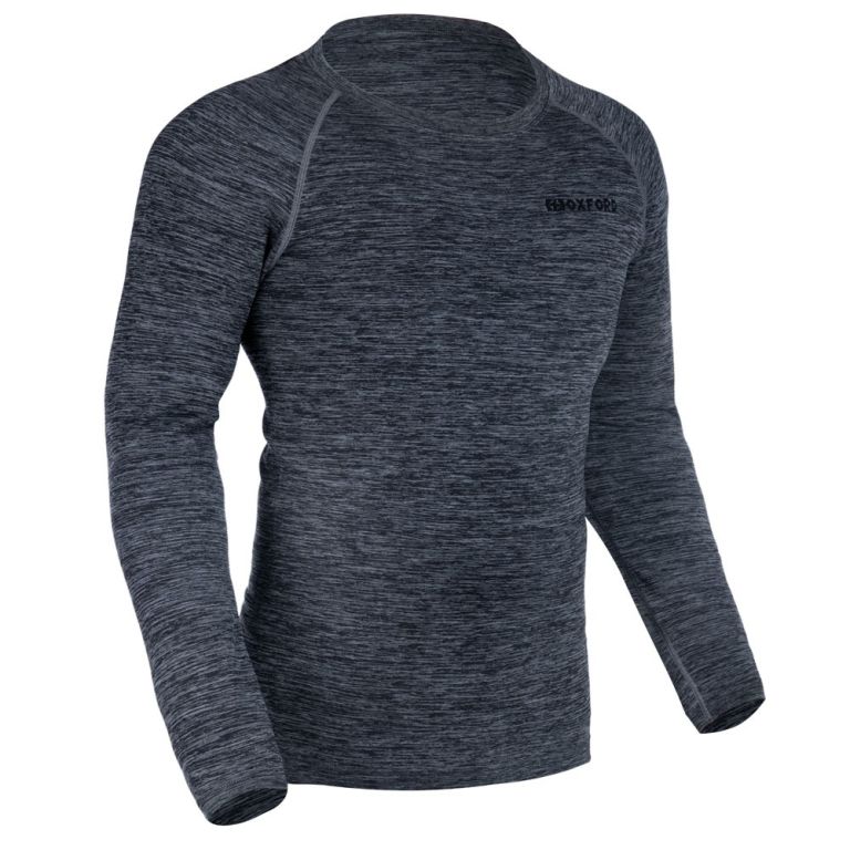 Termotriko s dlhým rukávom ADVANCED BASE LAYER, OXFORD ADVANCED (šedé/černé)