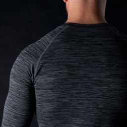 Termotriko s dlhým rukávom ADVANCED BASE LAYER, OXFORD ADVANCED (šedé/černé)