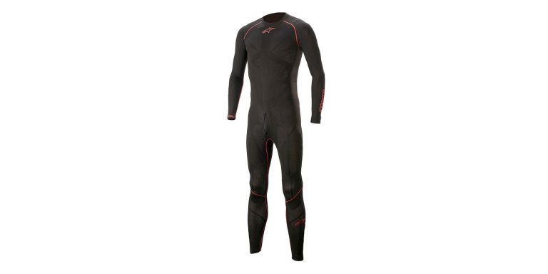 Jednodielne spodný bielizeň pod kombinézu RIDE TECH LITE 1PC, ALPINESTARS (černá/červená) 2026
