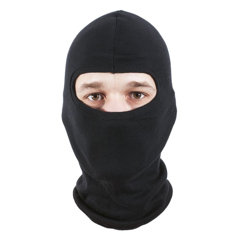 Kukla Balaclava Cotton, EMERZE (čierna, veľ. UNI)