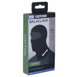 Kukla Balaclava bavlna, OXFORD (čierna)