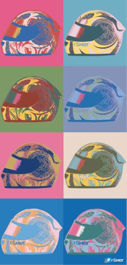 Nákrčník viacúčelový Pop art, ROLEFF