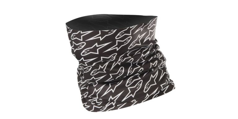 Nákrčník ASTARS NECK TUBE, ALPINESTARS (černá/bílá)