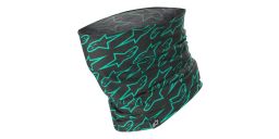 Nákrčník ASTARS NECK TUBE, ALPINESTARS (černá/zelená)