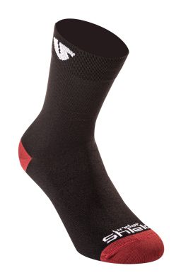 Ponožky BLACK-RED, UNDERSHIELD (černá/červená)