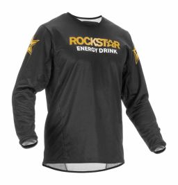 Dres KINETIC ROCKSTAR, FLY RACING - USA 2023 (černá/zlatá)