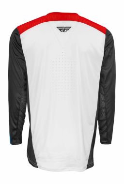 Dres LITE, FLY RACING - USA 2022 (červená/bílá/modrá)