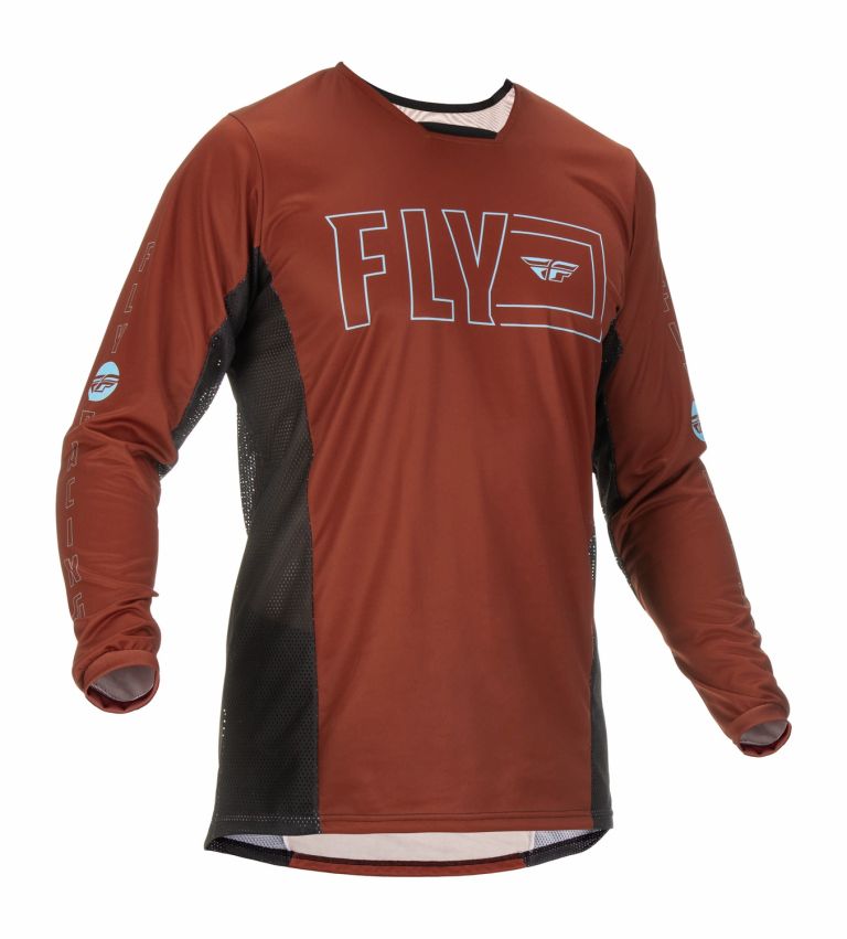 Dres KINETIC FUEL , FLY RACING - USA 2022 (rezavá/černá)