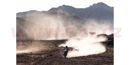 Dres VENTURE R, ALPINESTARS (šedá camo/červená fluo/černá)