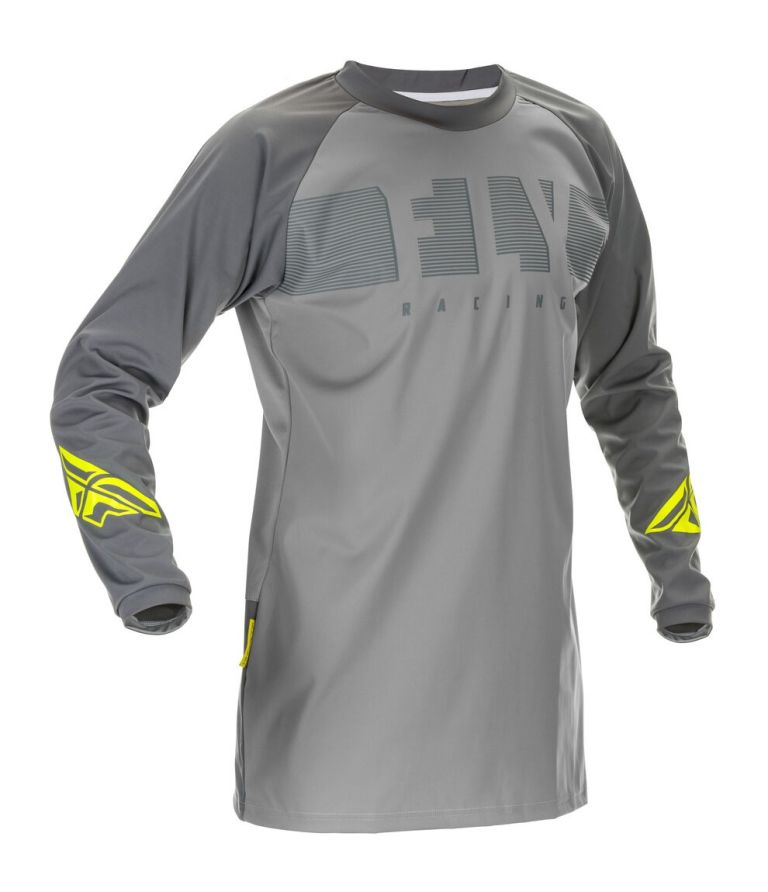 Dres WINDPROOF 2022, FLY RACING (šedá/hi-vis)
