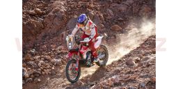 Dres VENTURE R, ALPINESTARS (šedá camo/červená fluo/černá)