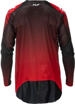 Dres EVOLUTION, FLY RACING - USA 2026 (červená/černá/bílá)