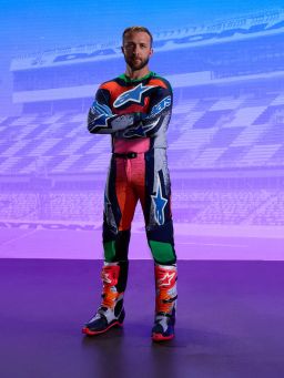 Dres SUPERTECH limitovaná edícia RECORDS, ALPINESTARS (šedá/multicolor) 2026